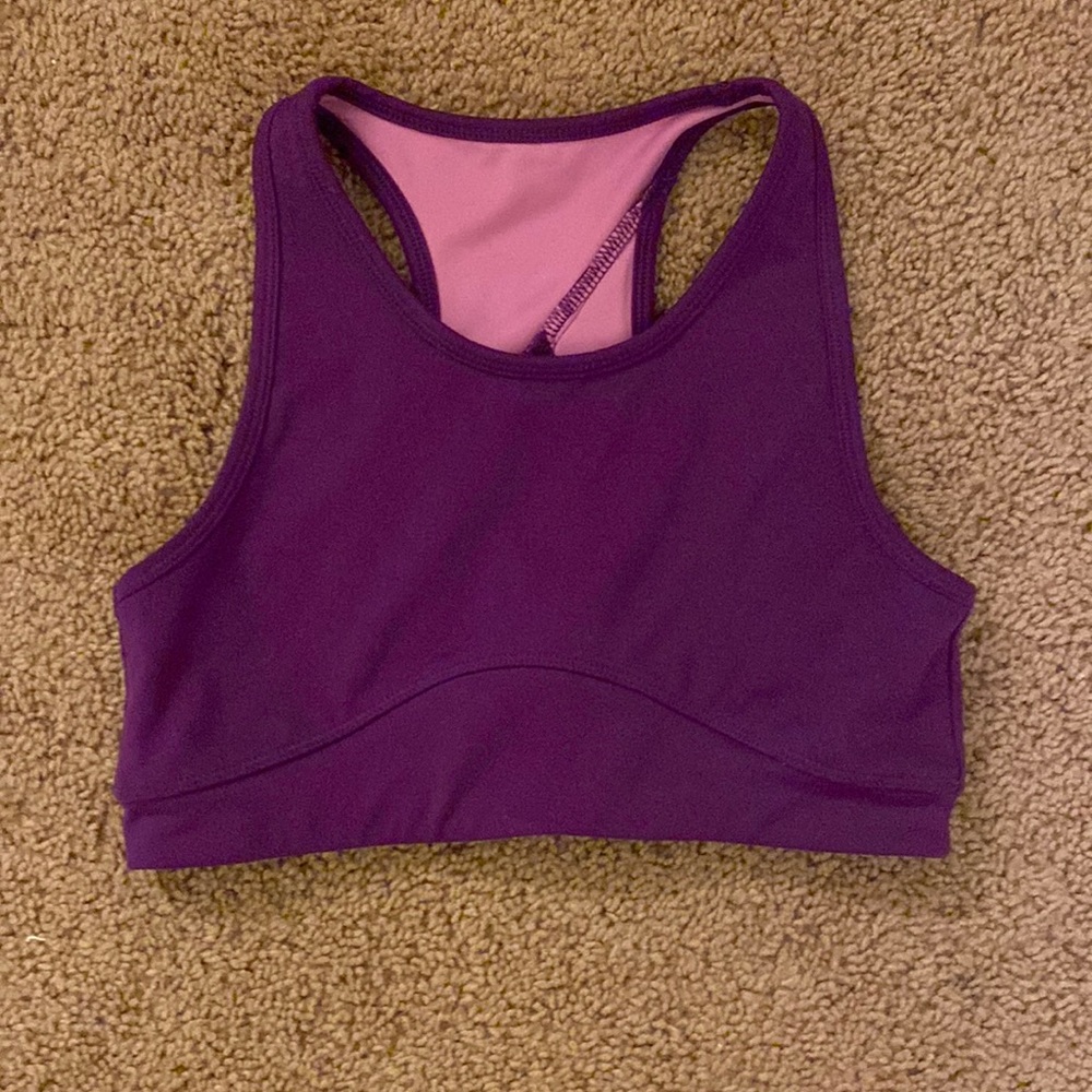 Purple DSG sports bra